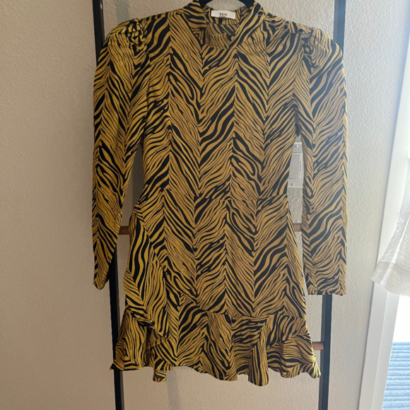 Rahi gold/black dress - Picture 1 of 2